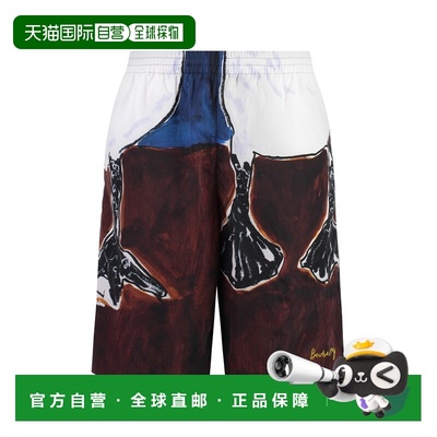 1h可退 香港直邮潮奢 Burberry 巴宝莉 男士 印花百慕大短裤 8083