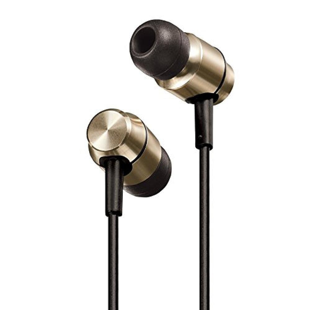 Panasonic松下普通有线耳机立体声耳机金色耳机RP-HD高品质声音