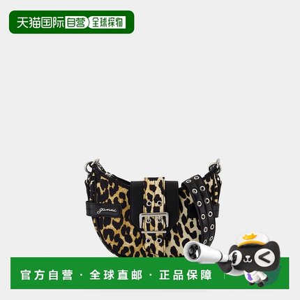 香港直邮GANNI 女士单肩包 A6531 SS2025 花色新款