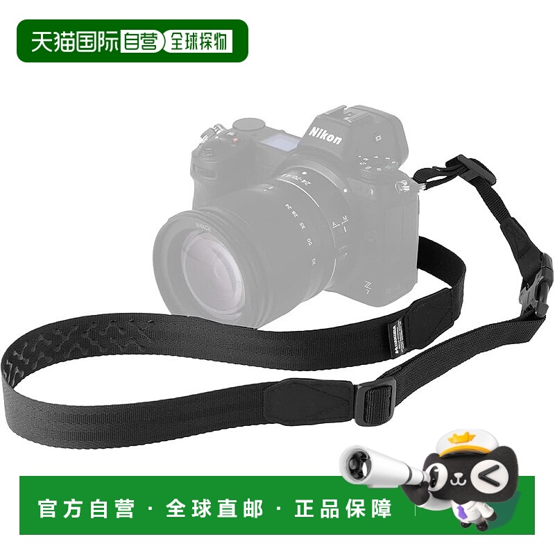 【日本直邮】HAKUBA GW-PRO 25mm柔软带 快拆 黑色 AMZKST-GWATSW