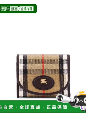 香港直邮BURBERRY 女士钱包 8112281 AW2025 浅棕色 Burberry Hig