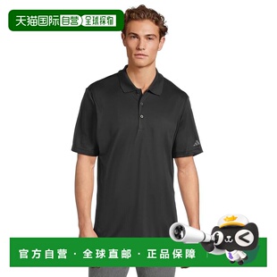 1h可退 香港直邮adidas 阿迪达斯 男士 adi 比赛短袖高尔夫球Polo