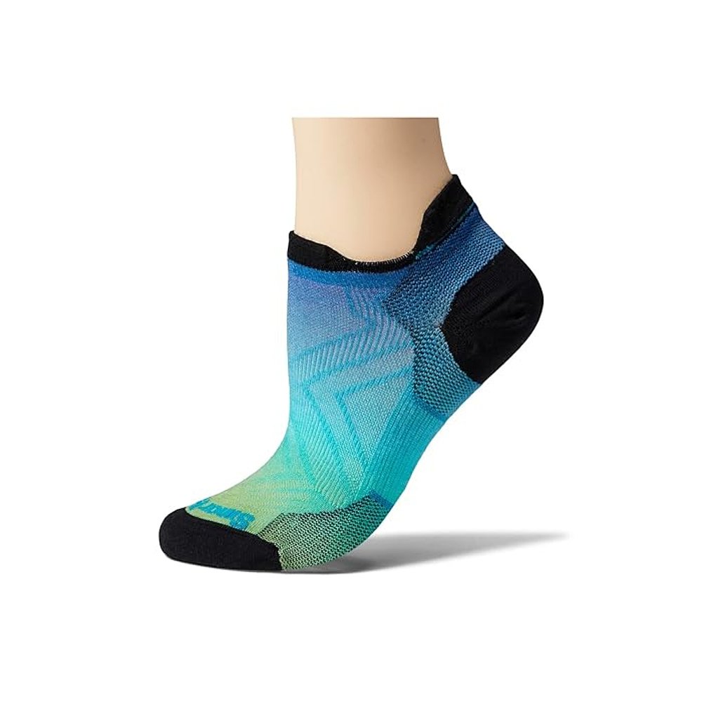 潮奢 smartwool 女士 Run Zero Low Ankle 渐变色印花抱枕
