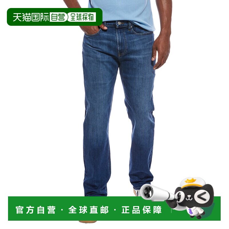 自营FRAME Denim Valor现代直牛仔裤-蓝色 美国奥莱直发