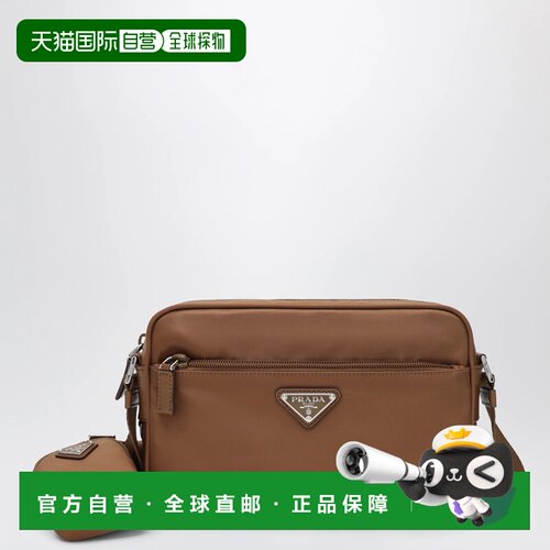 香港直邮PRADA 女士手拿包 1BH226OOOR064F0DFH AW2026 棕色