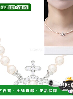 韩国直邮vivienne westwood薇薇安珍珠土星项链女配饰西太后