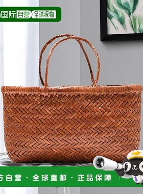 韩国直邮1h可退 Dragon Diffusion女款编织菜篮子手提包8809单肩