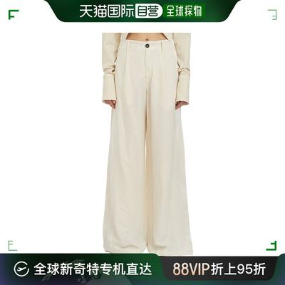 香港直邮潮奢 Andrea Ya'aqov 女士 PANTALONI 长裤(LINO E VISCO