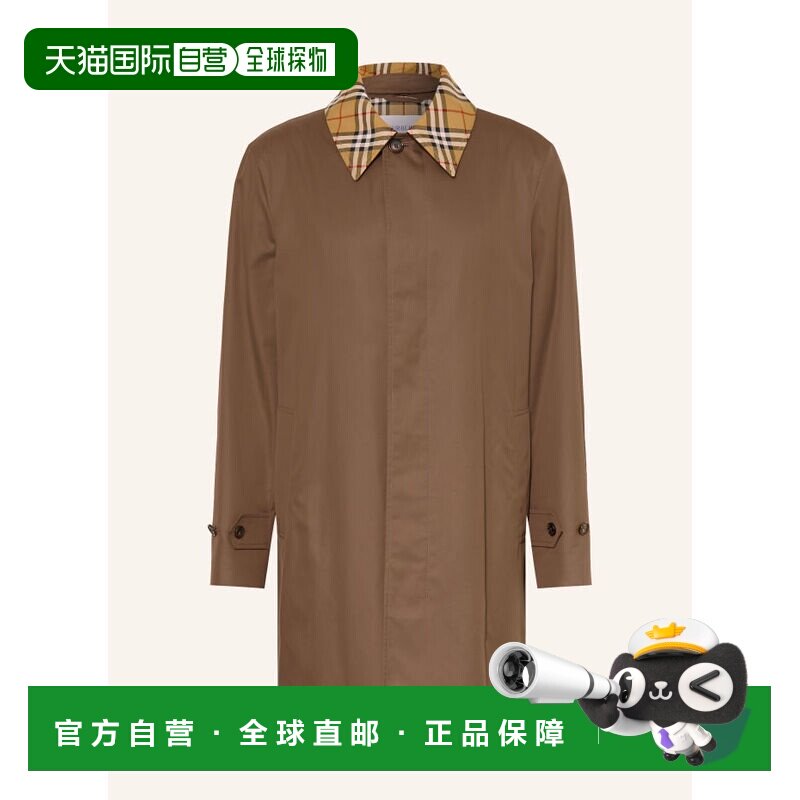 香港直邮BURBERRY 男士大衣 100321893215001 CO 花色 TOTTENHAM图片