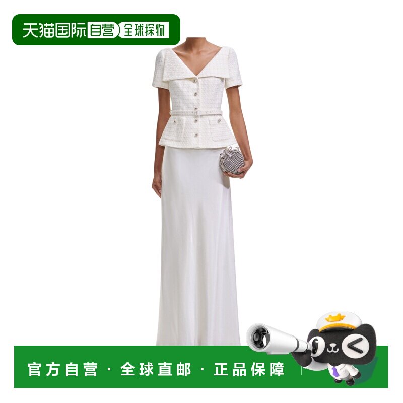 1h可退 香港直邮SELF-PORTRAIT 女士连衣裙 SS25271XC SS2025 白