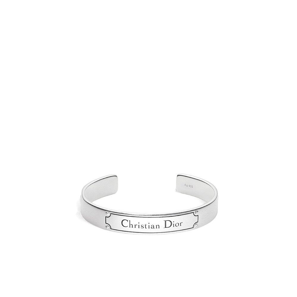 Dior Couture徽标手镯 B2537HOMST