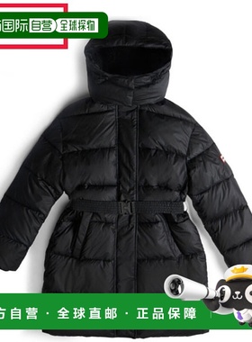 日本直邮Hunter 女士 Intrepid 中长款棉服大衣外套WRO1512RTN-BL