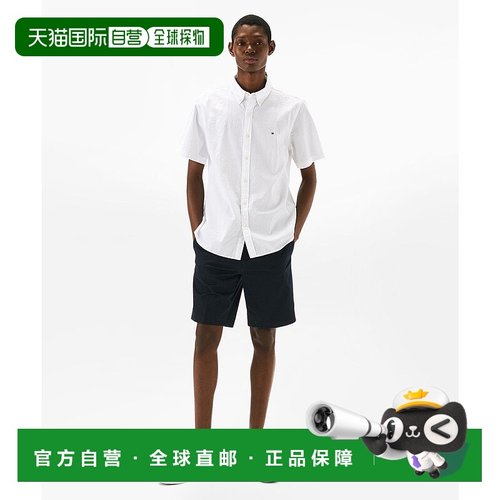 日本直邮TOMMY HILFIGER 棉缎平口短裤 TO3203EM012612 短裤