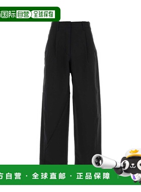 香港直邮HERNO 女士休闲裤 PT00057DL12846S9300 AW2025 黑色