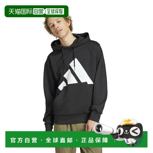 日本直邮adidas 卫衣 男士 Essentials 大Logo 抓绒 KTF12-IN6159