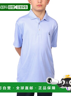自营TailorByrd Airplanes Printed Performance Polo Shirt - bl
