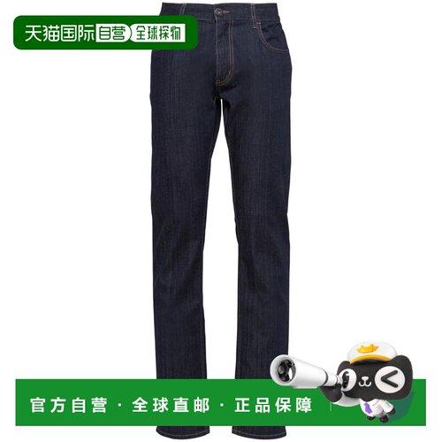 香港直邮PRADA 男士休闲裤 GEP178S2211BJUF0008 SS2026 蓝色
