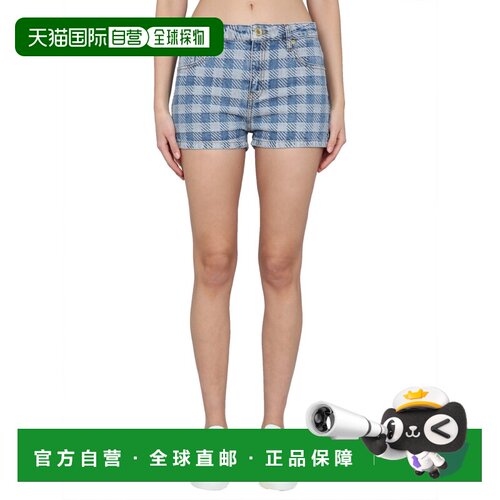 香港直邮Ami Paris 女士短裤 FSO104DE0010448 SS2023 蓝色