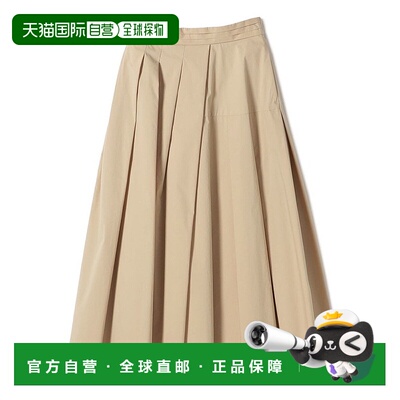 日本直邮SHIPS 可手洗压褶短裙 SH8611EW046339 海军蓝上衣针织衫