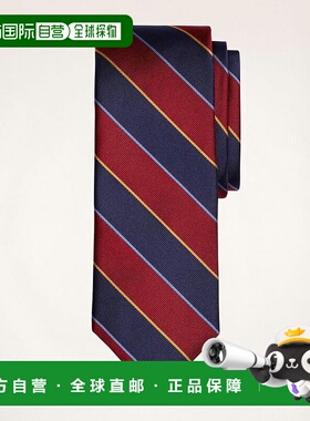 1h可退 【美国直邮】Brooks Brothers Argyll Sutherland 真丝领