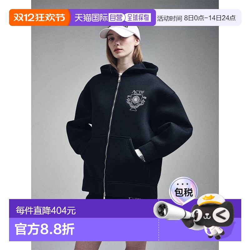 韩国直邮MARDI MERCREDI ACTIF 女士运动茄克/外套NEOPRENE HOODI