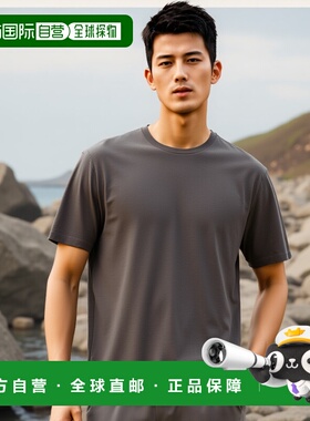 香港直邮Y-3 男士T恤 JZ0717 AW2025 灰色 图案短袖 T 恤