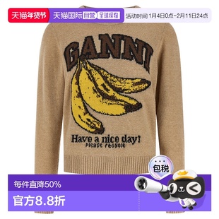 欧洲直邮ganni 女士 针织衫