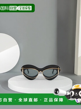 香港直邮Loewe 蝴蝶形双框太阳镜 LW40119I罗意威