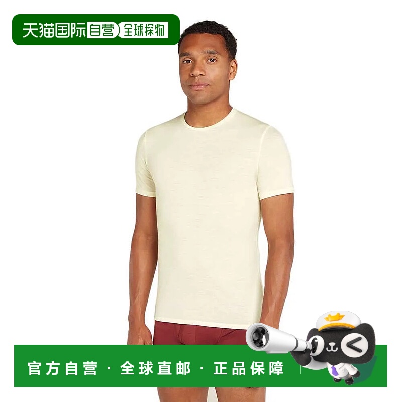香港直邮ICEBREAKER 美利奴150 Anatomica 短袖基础层上衣 男士