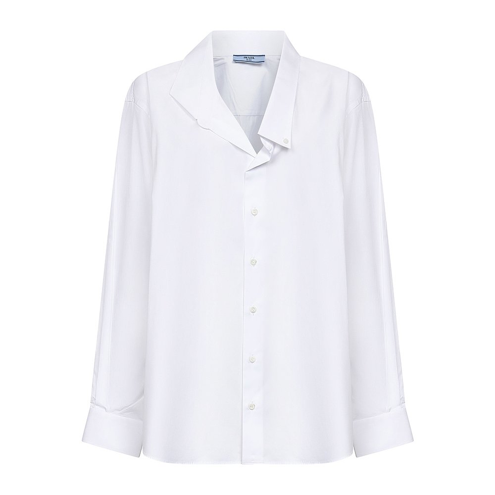 PRADA 女士衬衫 P480IOOO1XV2F0009 AW2025 白色