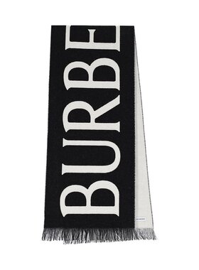 BURBERRY 女士围巾 8109563C1343 AW2025 黑色 Burberry Scarfs