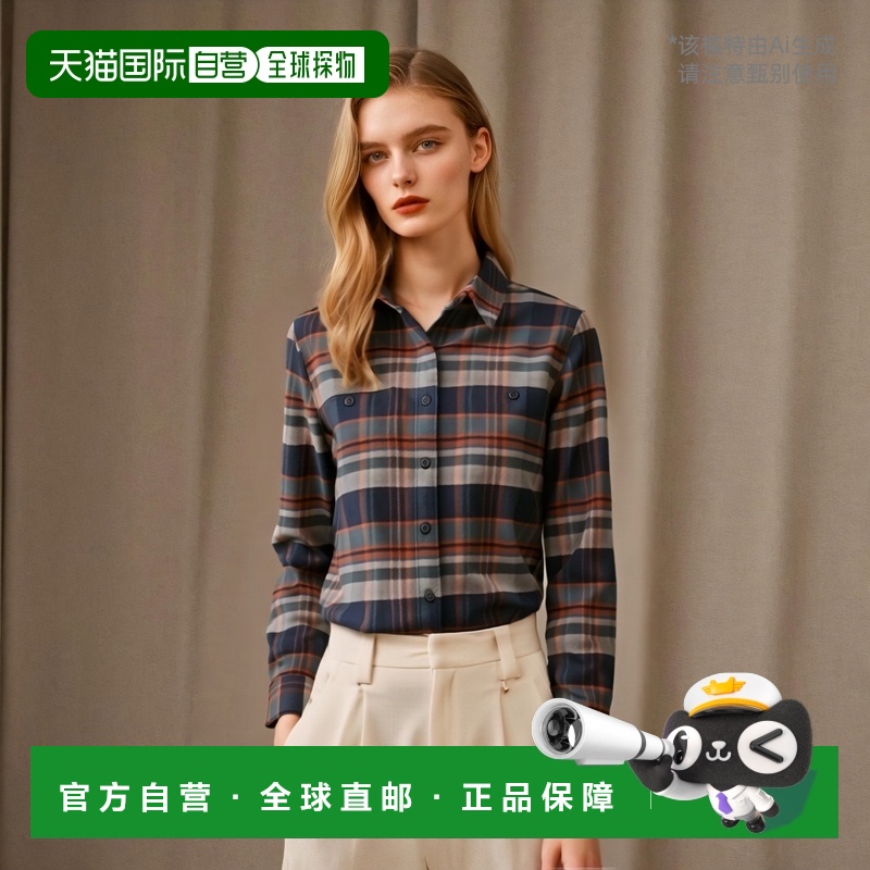 日潮跑腿patagonia巴塔哥尼亚 女式 Fjord 法兰绒衬衫 ADSM XXS 4