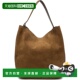 香港直邮toteme Suede 女士 1h可退 棕色 Belted 托特包 234WAL85