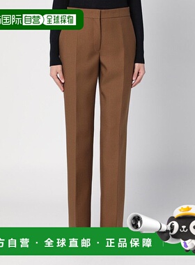 1h可退 香港直邮Jil Sander 吉尔 桑达 女士 折痕休闲裤 J02KA027