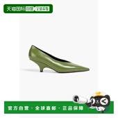 1h可退 243WAS2739LE0068LAUREL 皮质浅口鞋 香港直邮toteme 女士