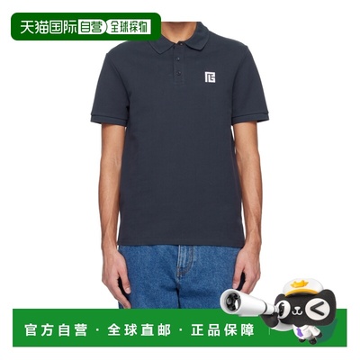 1h可退 香港直邮Balmain 短袖Polo 衫 GH1GB085BC87