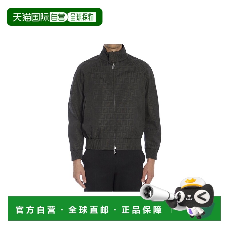 香港直邮FENDI 24FW 拉链休闲夹克 Men
