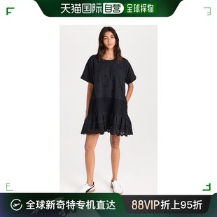 刺绣短袖 连衣裙 海洋 香港直邮潮奢 女士Elysse 式 SEA 长衫