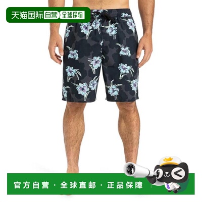 日本直邮Quiksilver 日常直筒男士沙滩短裤[25SPQBS2] 泳衣