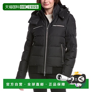 自营Moose Knuckles Down Puffer Jacket - black 美国奥莱直发