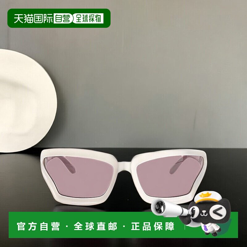 香港直邮LOEWE 男士太阳镜 LW40143U7025A8439 CO 白色 Arch Mask