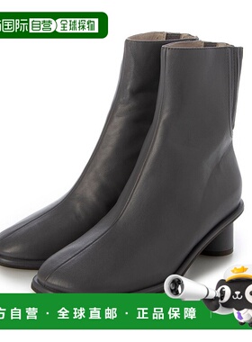 日本直邮RANDA 真皮圆头皮革靴 RA041BW015261 黑色