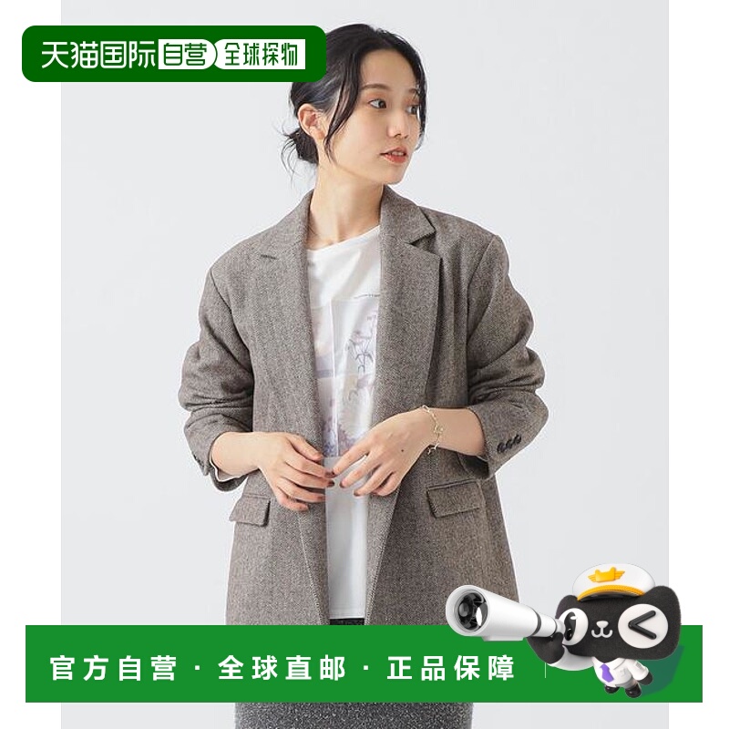 1h可退 日本直邮B:MING 混色花呢夹克（S~M）休闲外套西装