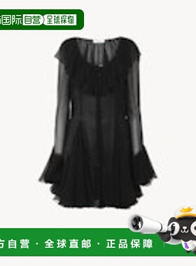 香港直邮CHLOÉ 女士连衣裙 CH25WRO19001001 AW2025 黑色