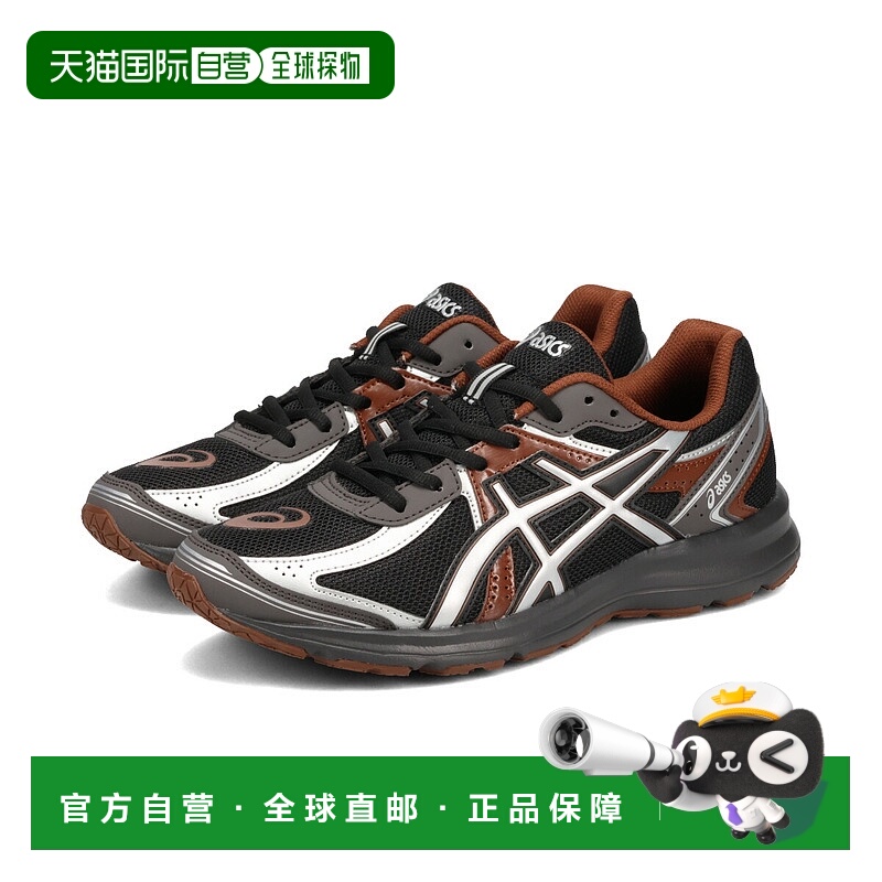 日本直邮ASICS SPORTSTYLE JOG 100S 男女士低帮运动鞋（黑色/纯1