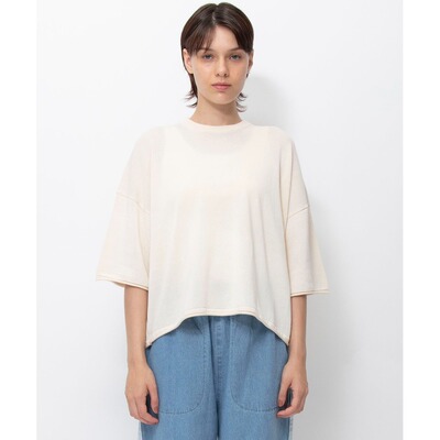 1h可退 日本直邮Johnbull女装干爽棉质颜料染针织T恤 JL261N02