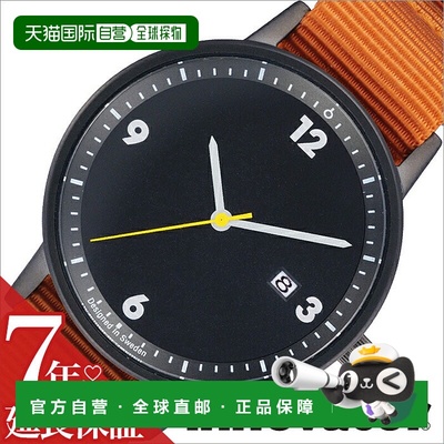 日本直邮Innovator Bold 腕表男女通用黑色 (IN-0001-7)这款圆形