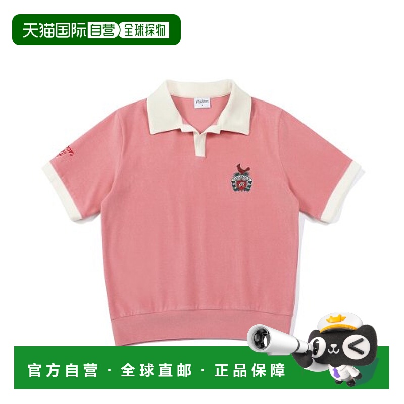 韩国直邮MALBON GOLF休闲时尚高高尔夫运动T恤M3122PTS13