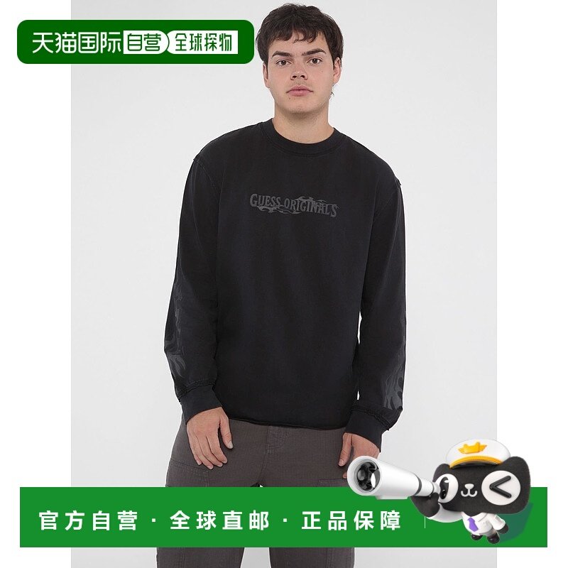 日本直邮Guess Originals Printed Sleeve Tee [GU1432EM031706]