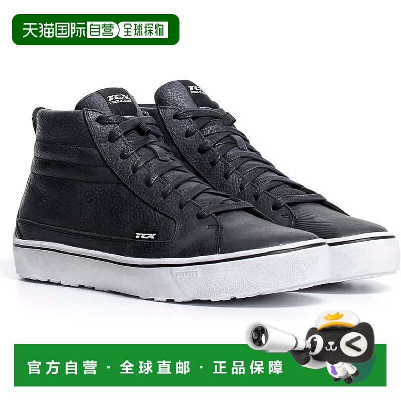 【日本直邮】Daytona TCX摩托车骑行鞋Street 3 Waterproof黑黑白